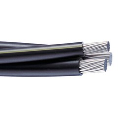 Erskine 6-6-6 Triplex 70 Amp Aluminum URD Direct Burial Cable 600V
