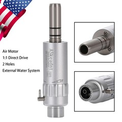 NSK Style Dental Slow Low Speed Handpiece Straight Contra Angle Air Motor 4 /2H
