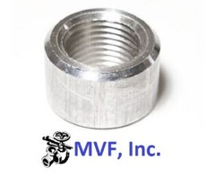 2″ NPT Half Coupling Aluminum 6061-T6 Pipe Fitting, Weld On Bung A090941