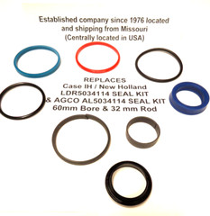 LDR5034114 Case-IH & New Holland replacement seal kit (60mm bore with 32mm Rod)