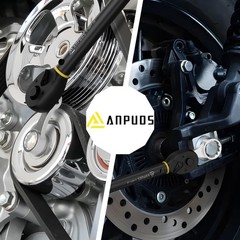 ANPUDS 12-Piece SAE 3/8″ Drive 12 Point Torque Adapter Set