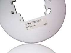 System Sensor TRC2W Plain White Paintable Ceiling Trim Ring Mount TRC-2W, 7051