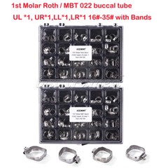 AZDENT Dental Ortho 16#-35# Bands with Buccal Tube For 1st Molar Roth/MBT 022