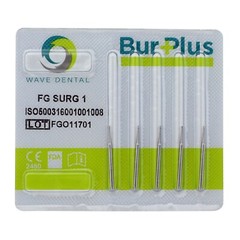 Wave Dental Oral Surgical Bur Tungsten Carbide Round 25mm FG SURG Midwest FGOS