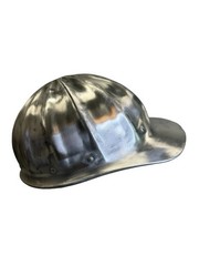 Vintage Fibre Metal Superlite Hard Hat Aluminum Safety Helmet USA