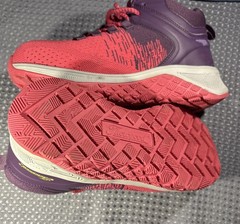 Women Thorogood Composite toe Slip Res No metal Purp/Pink 7.5 W work shoes