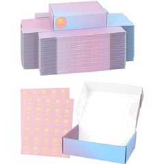 Shipping Boxes 7x5x2 Inch, Set of 50, Purple Corrugated , Mailer Packaging Bo…