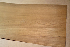 Teak Raw Wood Veneer Sheet 15.5 x 34 inches 1/42nd 42083-76