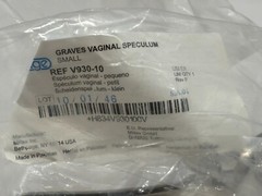 Graves VAGINAL SPECULUM Stainless Steel Petit Small New