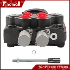 Findmall 2 SPOOL 10GPM 4000PSI LV22RFSTKAB Hydraulic Valve for Loader