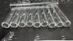 (10 Pack) 4″ Inch Clear Pyrex Glass Blowing Tube 12mm 8mm 2m Thick Free Shipping