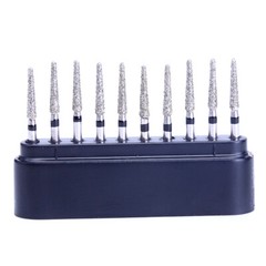 AZDENT Dental Diamond FG Burs High Speed Handpiece Bur Super Coarse Drill 20Size