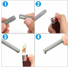 Low Temperature Welding Rods Aluminum Magic Flux Cored Brazing Wire 10pcs