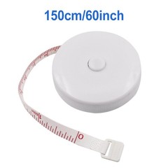 150cm Tape Meter Tailor Ruler Keychain Measuring Tape Clothing Size Tape Measure
