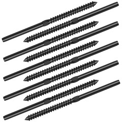 100 Pack T316 Stainless Steel Swage Lag Screws for Deck Cable Railing Kit