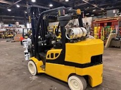 12,000 POUND YALE GLC120SVX PAPER ROLL CLAMP TRUCK FORKLIFT W/ CASCADE CLAMP ’18