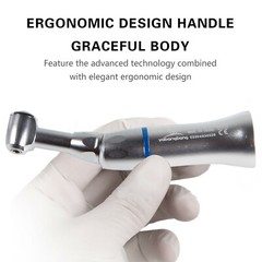 NSK Style Dental Low Slow Speed Handpiece Contra Angle Push Button E-Type FDA US