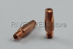 RIVERWELD 24KD MB24 MIG MAG CO2 Welding Torch Contact Tip .035″ Gas Nozzle 59pcs