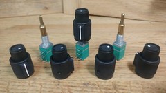 Dual Concentric Knob for Bourns PTH & PJT Potentiometers