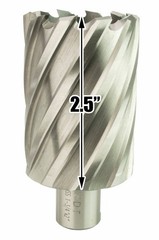 Steel Dragon Tools® 1-3/4″ x 2″ HSS Annular Cutter with 3/4″ Weldon Shank
