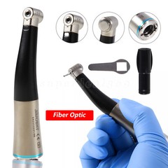 SANDENT Dental 1:1 Fiber Optic Contra Angle Low Speed Handpiece Inner Channel CE
