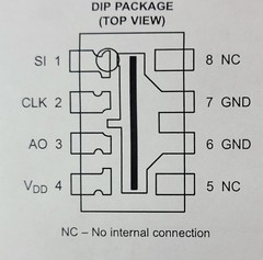 Genuine TAOS – TSL1401 – Sensor, Linear Array. 128 x 1 Sensor Element, DIP8 New.