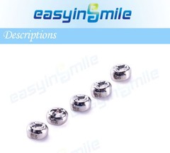 5/48/96pc Dental Kids Adult Crown Stainless Steel Primary Molar Crowns EASYINSMI