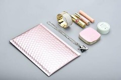 Mix Your Color 50 Matte Metallic Bubble Padded Envelopes Poly Mailers #2 8.5×12