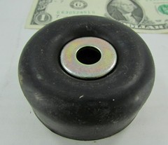 4-PC Rubber Vibration Isolators, Shock Mounts w/Washers 2.5″ OD x 7/16″ ID x 1″