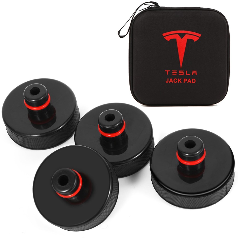 2026 Jack Pad Compatible with Tesla Model Y/3/X/S Spare Tire Kit black