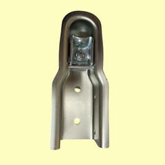 VEVOR Straight Trailer Coupler 2-Inch Hitch Ball 3-Inch Channel 5000 lbs AMZTD