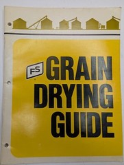 1980 FS Grain Drying Guide Growmark Solar Dryer Instruction Manual Farm IL E10