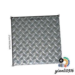 10.63×10.63″ Diamond Tread Aluminum Plate Durable