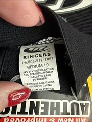 Ringers Gloves Synthetic Leather Work Gloves Size 9 (M) #133-09