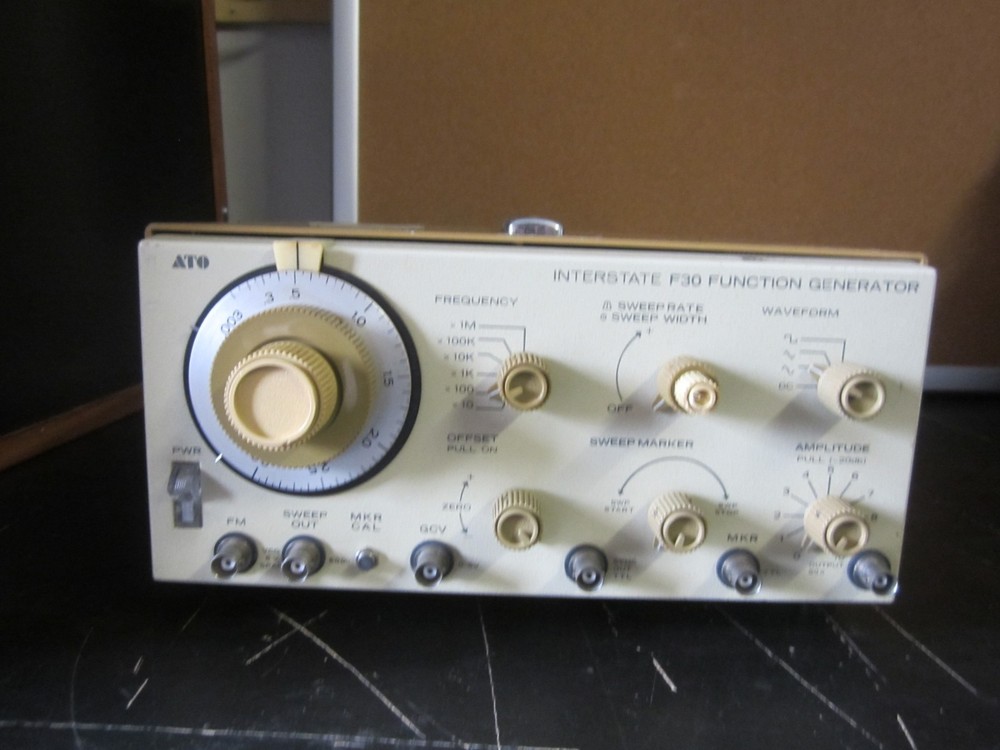 Interstate Electronics F30 Function Generator P00335000-30 lights comes out