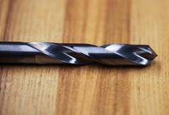 DRILL MONSTER Jobber Drill Bit, Solid Carbide, Bright, 1/2″, 450-105000