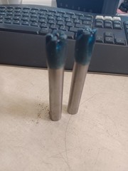 Lot Of 2 SEV CAL 93-HM0002 #32603 CounterSink End Mill 3-1/2″in OVAL