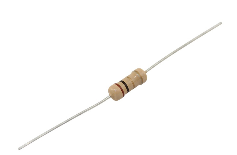 1PCS MultiComp 2k Ohm Carbon Film Resistor 500 mW ± 5% 350 V Axial Leads – New
