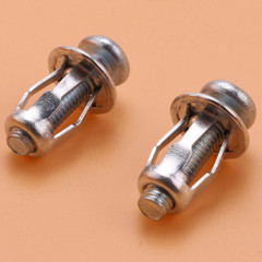 Expansion Screw Petal Nut,Petal Shape Metal Nut with Screws Easy Installation