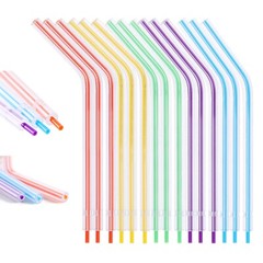 JMU 1000pcs Dental 3-Way Air Water Syringe Tips Disposable Spray Nozzles Tips