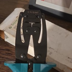 Greenlee K32GL Hand Crimper 26-10 AWG (0.14-6 mm²) Blue Handles