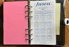 Filofax 2016 Personal Organizer, The Original Monochrome, 6.75 × 3.75″ – NEW