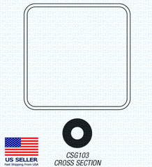 Door Gasket (21″ x 21″) CSG103 for Getinge /Castle 500 Series – OEM 61301607692