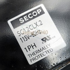 New One SECOP Compressors SC12CLX.2 115V R404a/R507 LBP/MBP 1/2 HP
