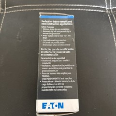 NEW Eaton Tamper Resistant TRGF15W White 15A 125V GFCI Receptacles Outlets NIB