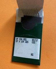 *NOS* UY 154 GBS-80/12-GROZ-BECKERT-SEWING NEEDLE (PK. OF 10) FREE SHIPPING*