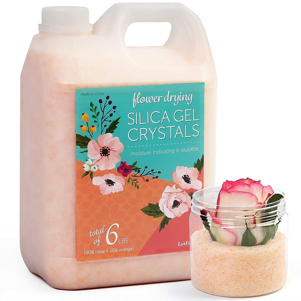 Silica Gel Flower Drying Crystals Color Indicating Wedding Bouquet Preservation