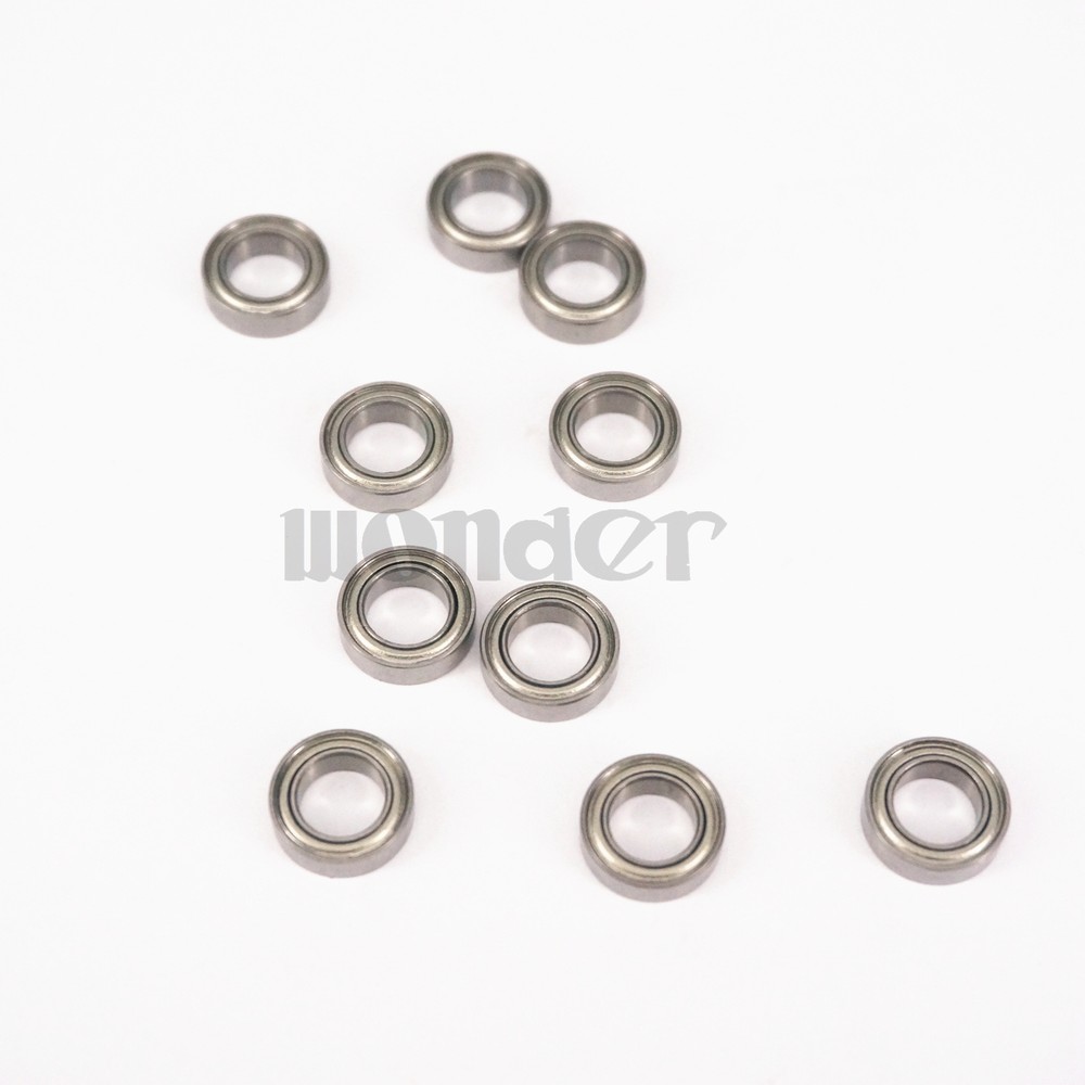 (10) MR106ZZ 6x10x3mm P0 ABEC1 Deep Groove Ball Miniature Bearing Gcr15