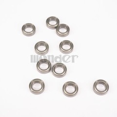 (10) MR106ZZ 6x10x3mm P0 ABEC1 Deep Groove Ball Miniature Bearing Gcr15