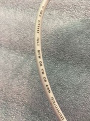 10AWG 600V MACHINE TOOL WIRE P/N: 07597 WHITE 100Ft Oil/Moisture Resistant